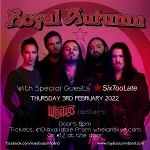 Whelans 2022 Gig